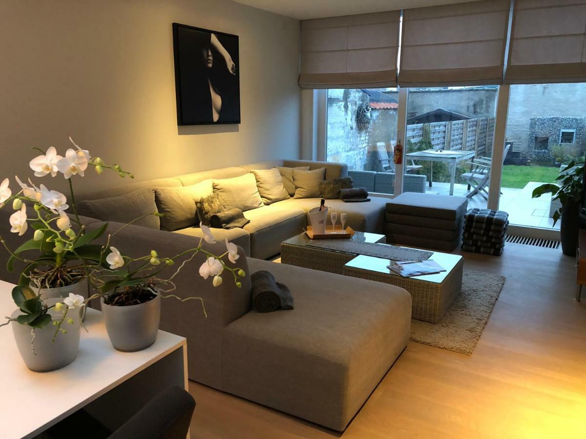 Home Bruges Cosy Comfort Modern Couple Privacy Walking Distance City Center Kitchen Terrace Garden Eksteriør billede